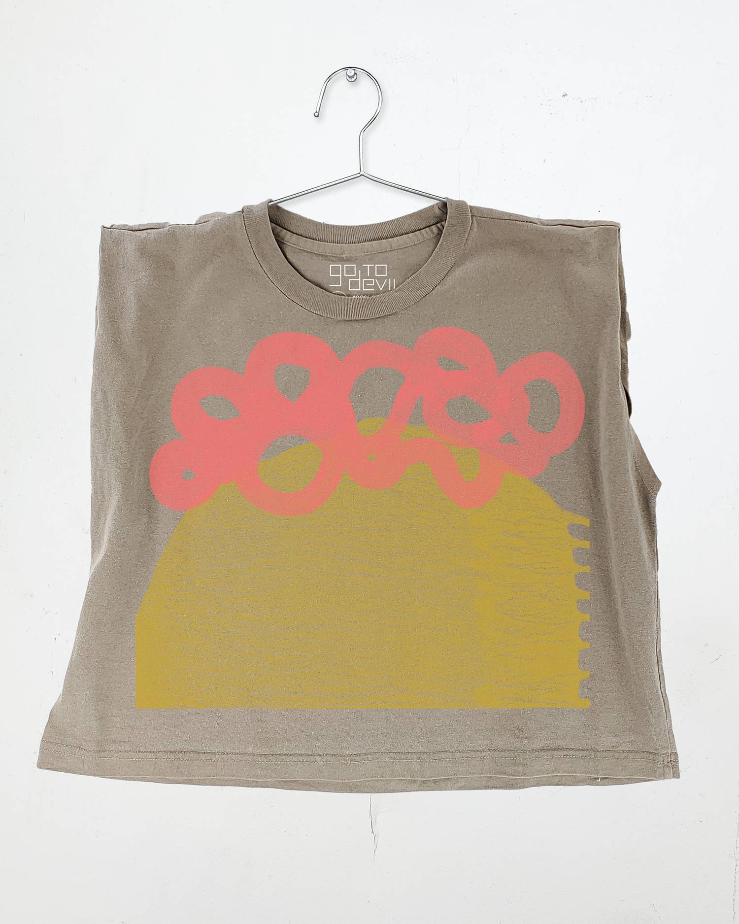 Go To Devil - Wholesale Screen Printed T-Shirt - Women's - Wander Joan Heavyweight Muscle Tee4