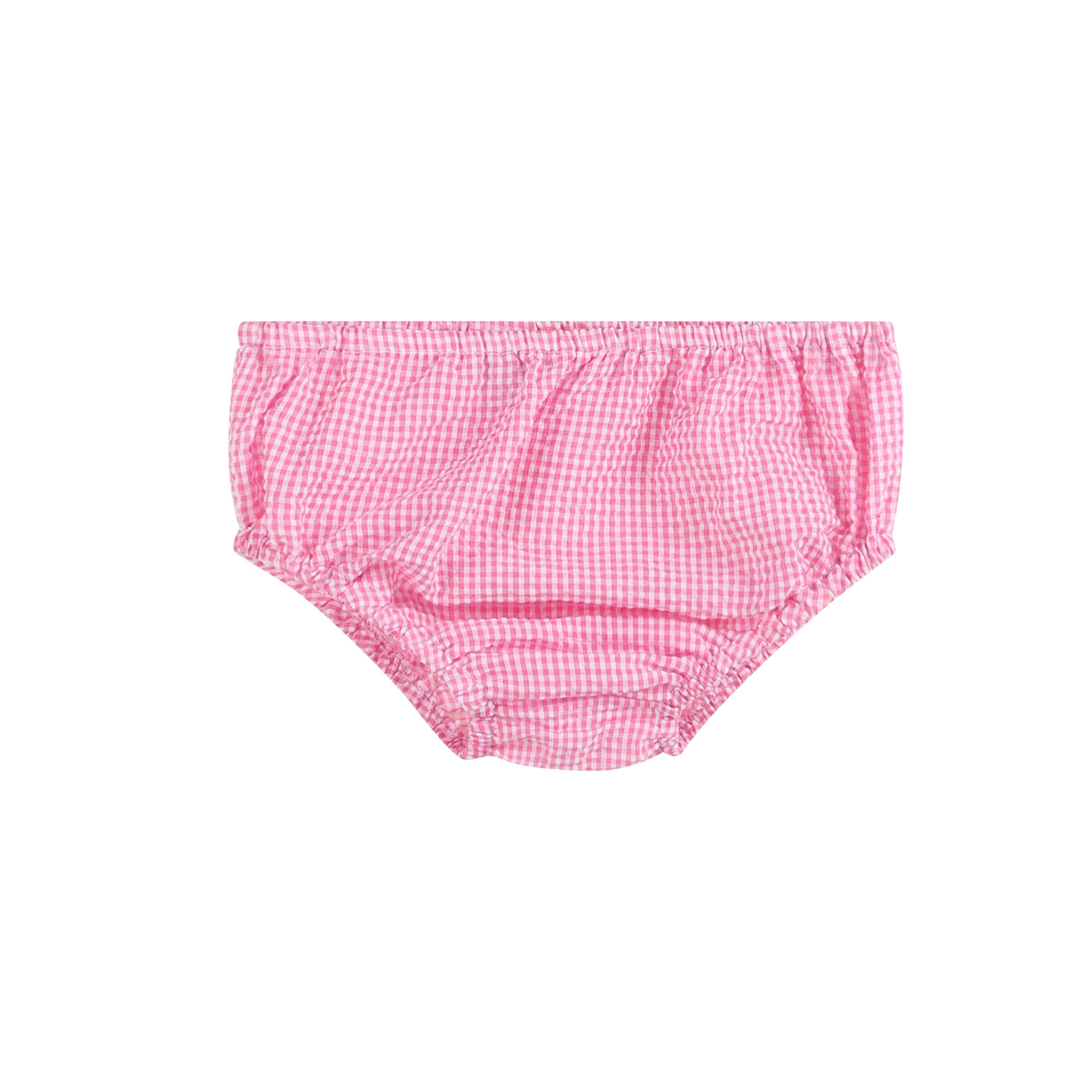 Lil Cactus - Wholesale Kledingset - Baby - Set met roze watermeloenjurk en slipje3