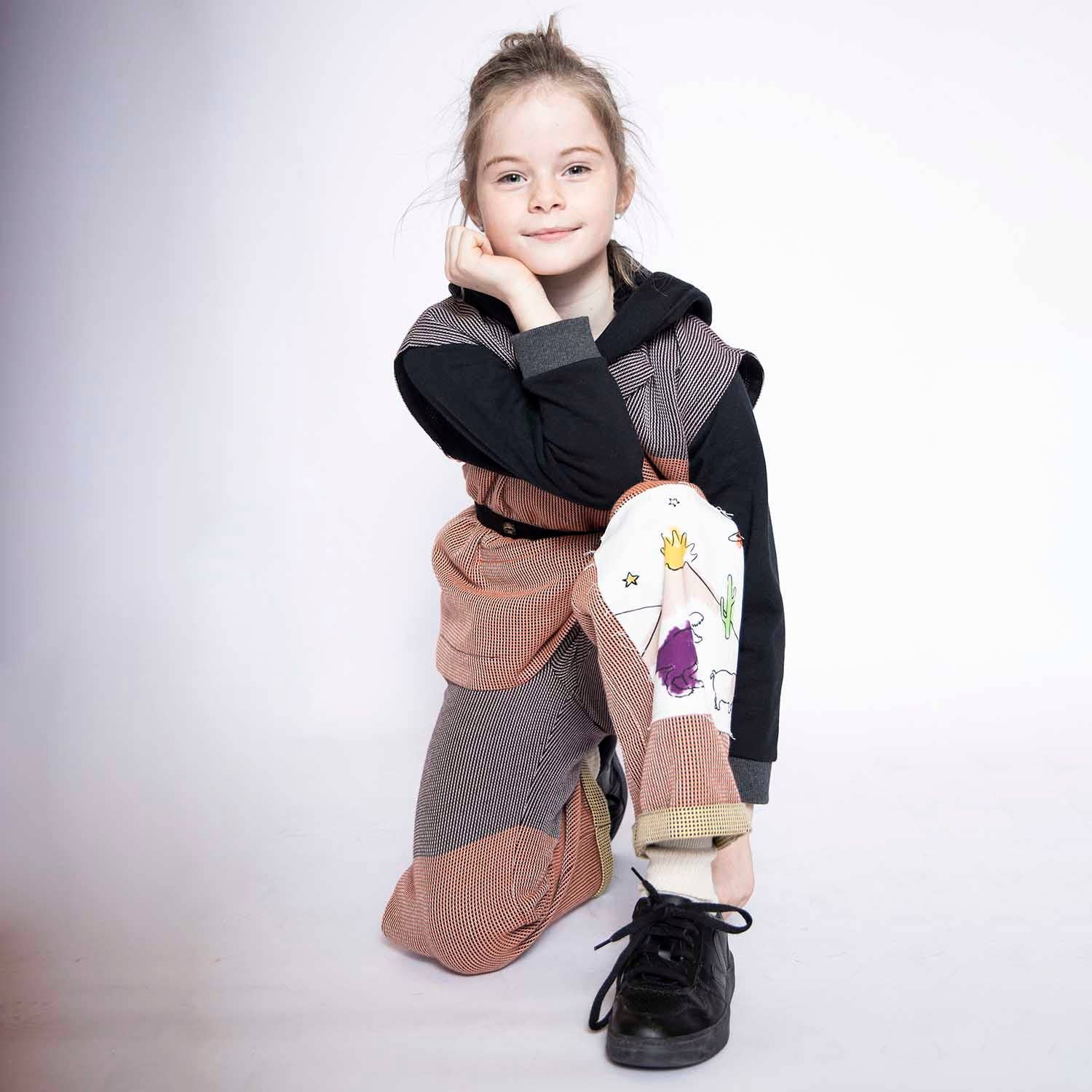 Infantium Victoria - Wholesale Pants - Kids - Multicolored Pants with Appliquè1