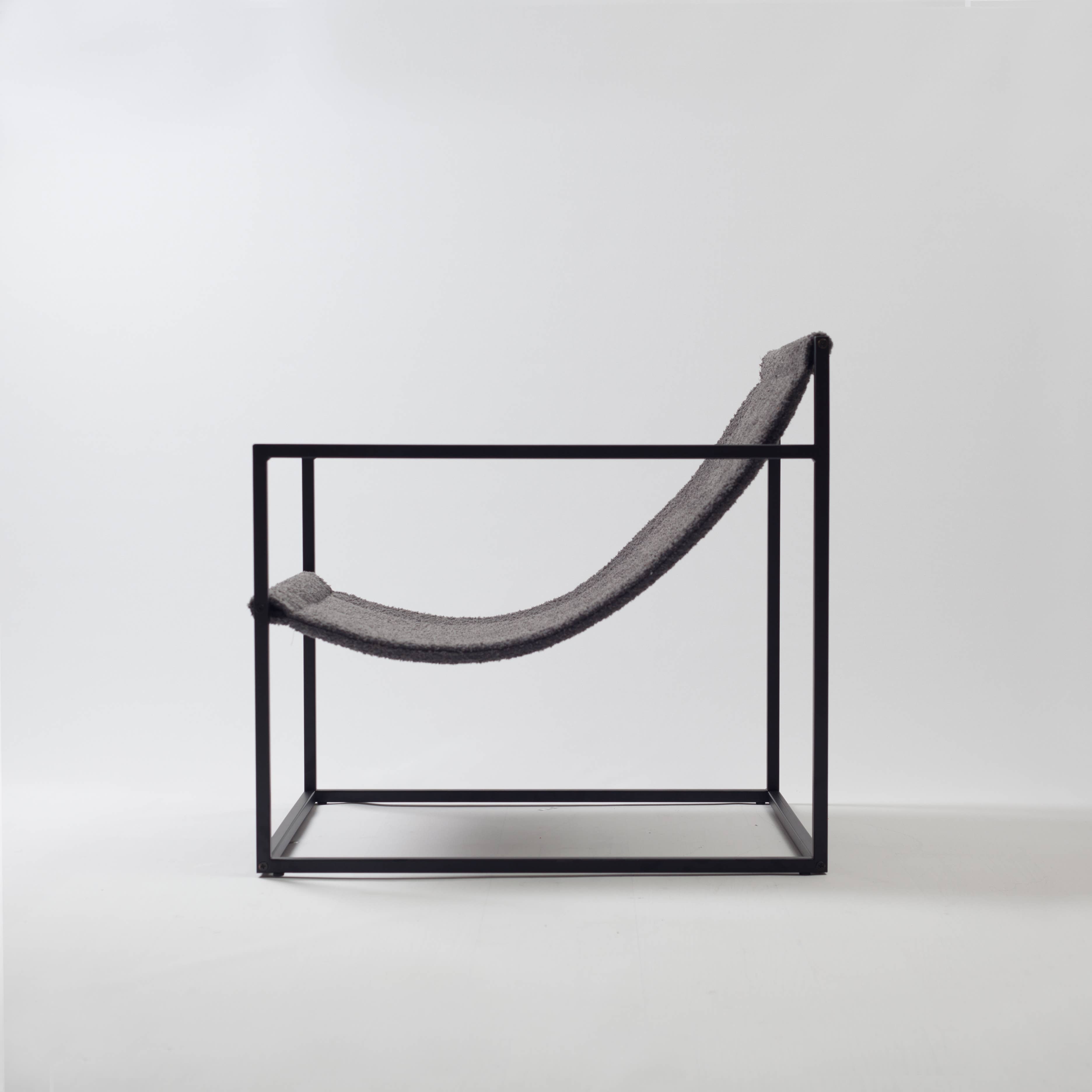 Fineroom Living - Vendita all'ingrosso Sedie - Set da 2 Poltrone Lounge BERNIE con Struttura in Acciaio e Design Minimalista7