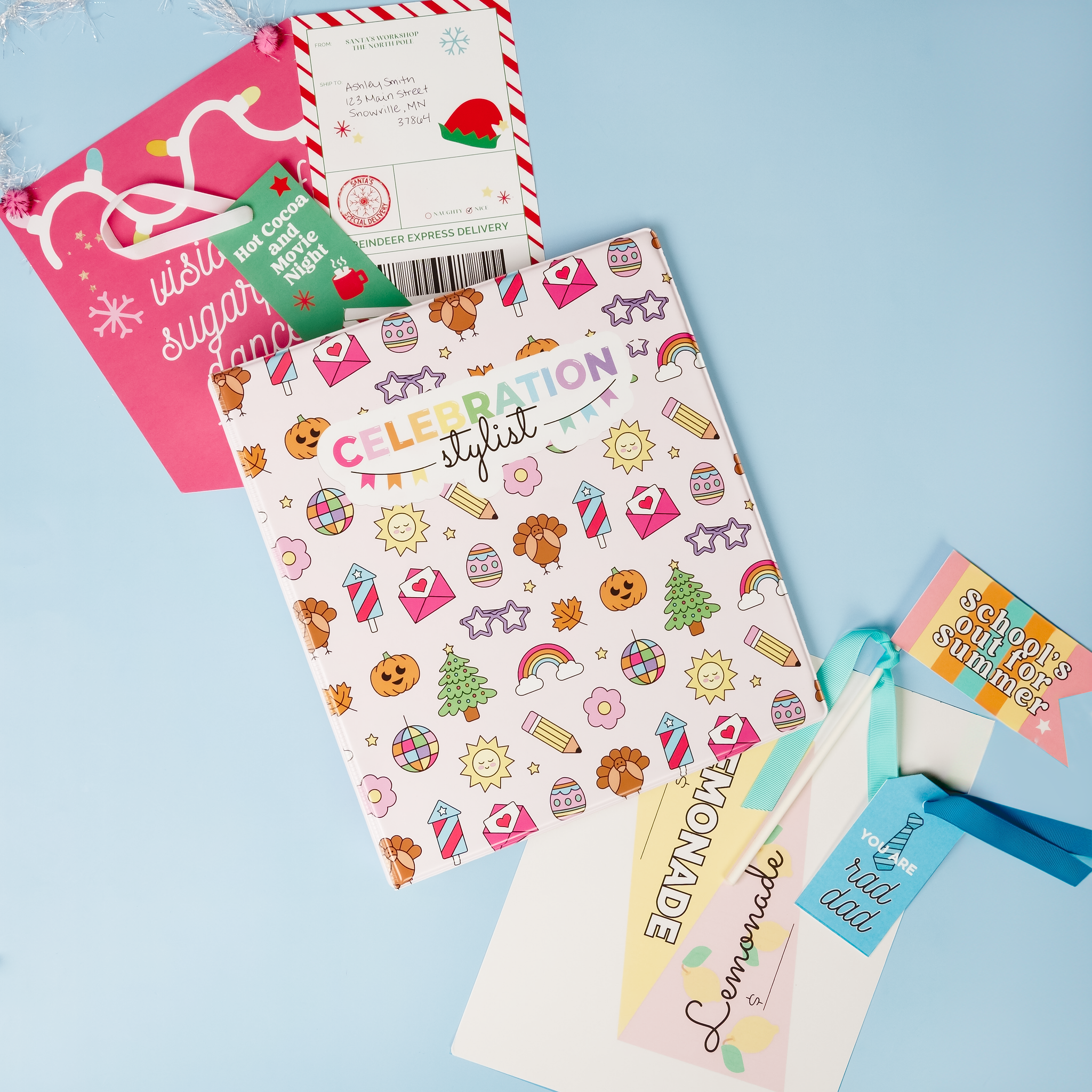 Celebration Stylist - Wholesale Binder - Printables Storage Binder2