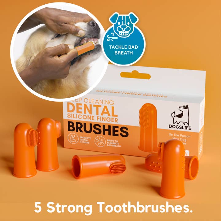 OurPetsLife - Wholesale Pet Brush - Cat/Dog - Dog Finger Toothbrush1