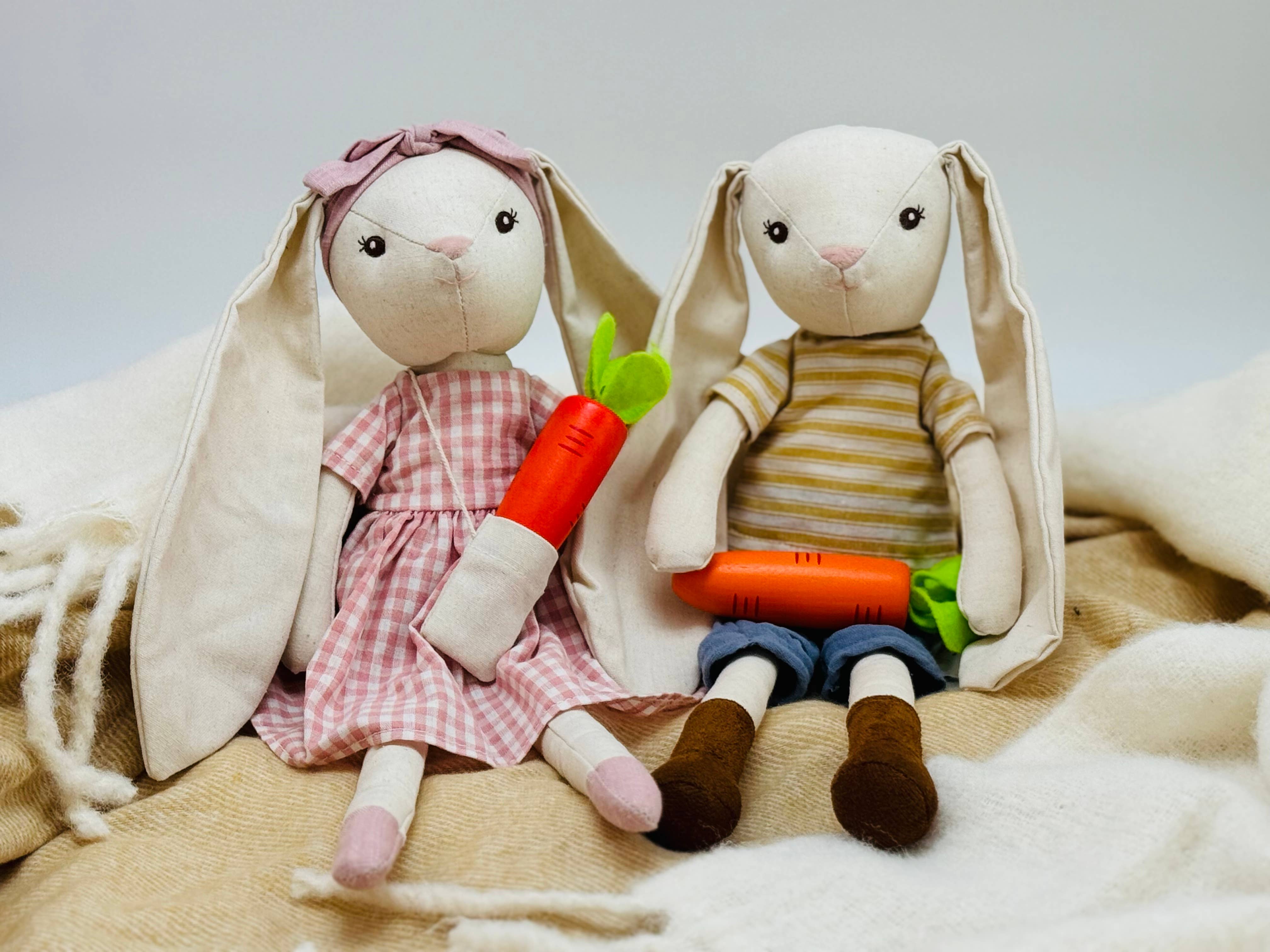 ToysLink - Wholesale Stuffed/plush toy – Kids & baby - Plush Toy Boy Bunny-Benjamin2