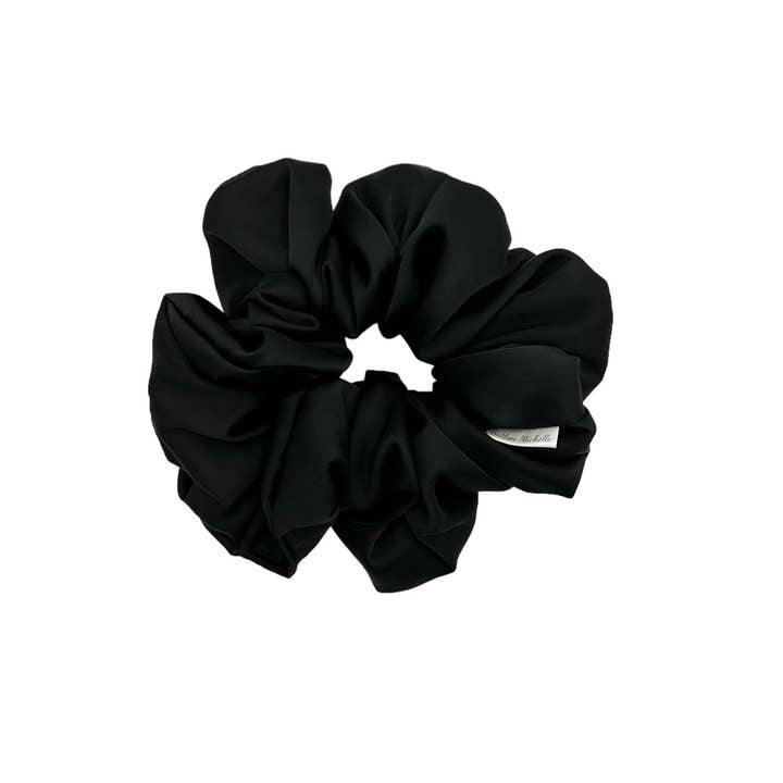 Sutton Michelle Designs - Vente Chouchou – femme - Soie Armani noire XXL et fine