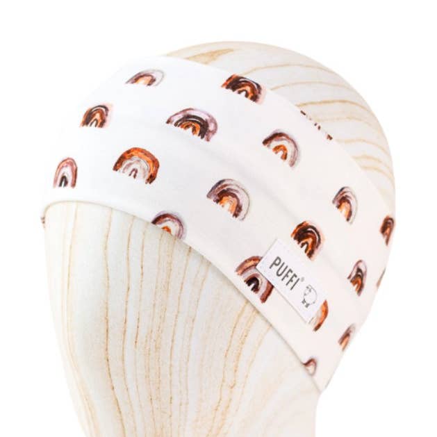 Children’s Jersey Headband – Rainbow for wholesale by PUFFI