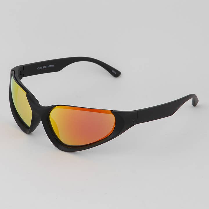 Sport-Sonnenbrille mit Rahmen an der Unterseite für den Großhandel von 3AM BY H&D ACCESSORIES