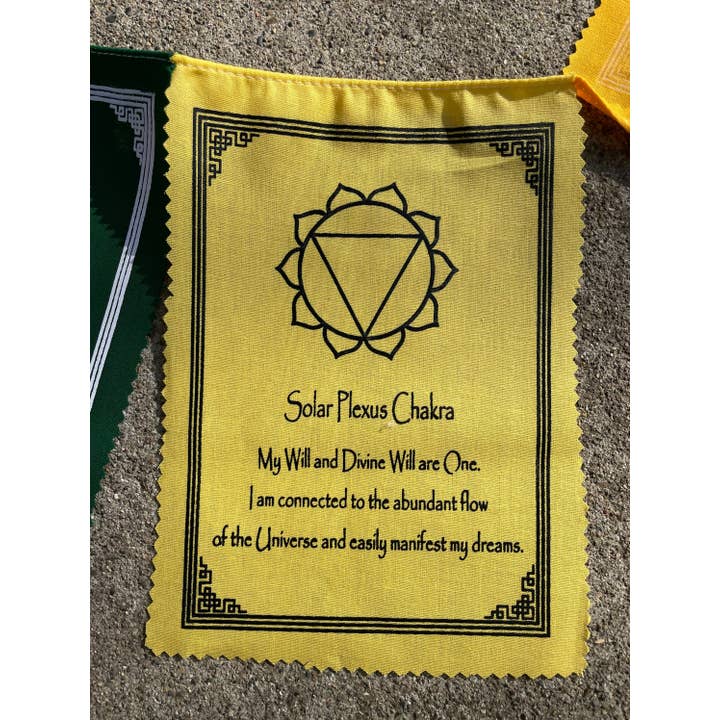 Like International - Wholesale Flag - 7-Chakra Prayer Flags Bright Decor9