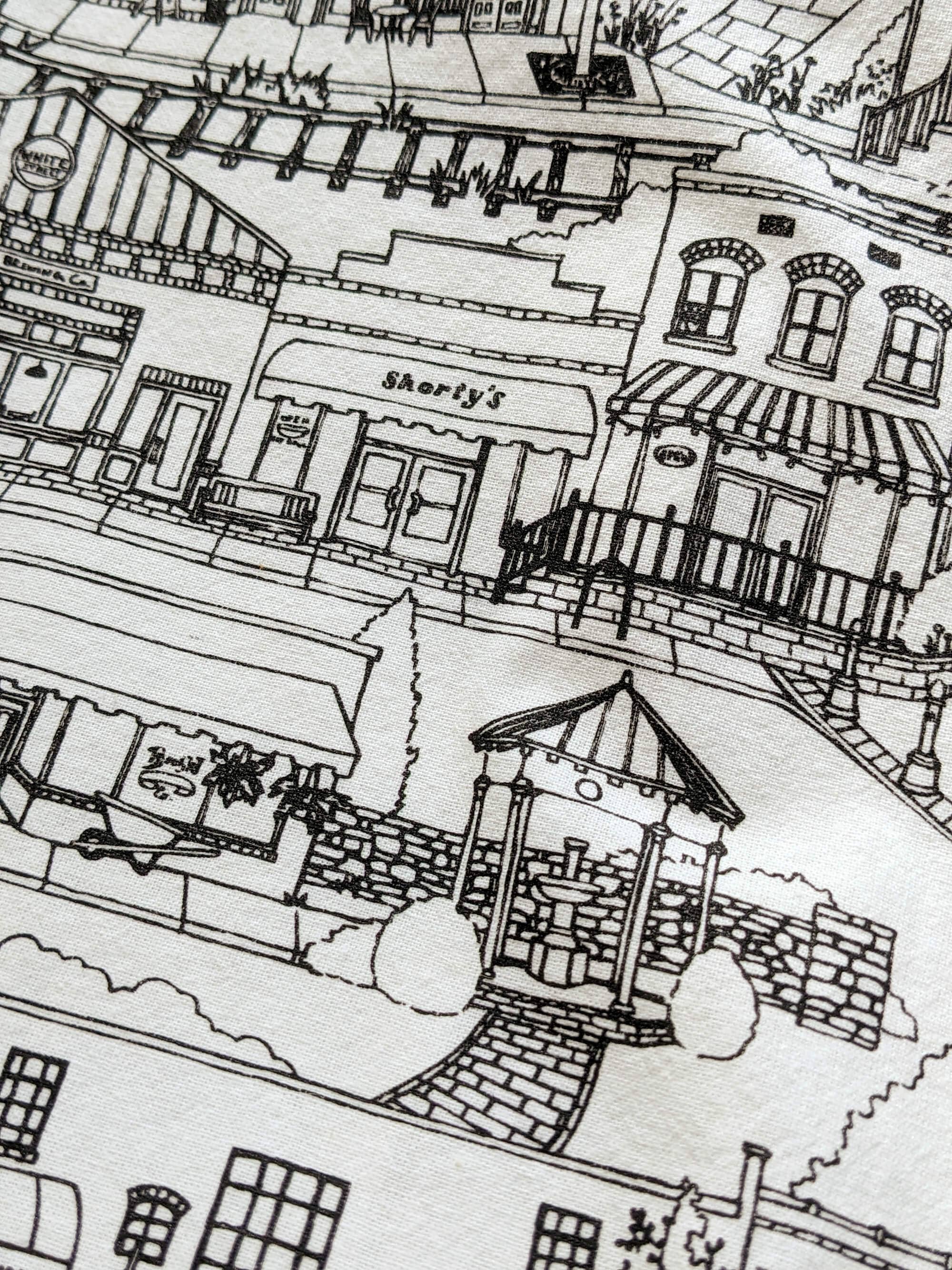 Papermill Creative - Wholesale Tea Towel - Wake Forest, North Carolina cotton tea towel2