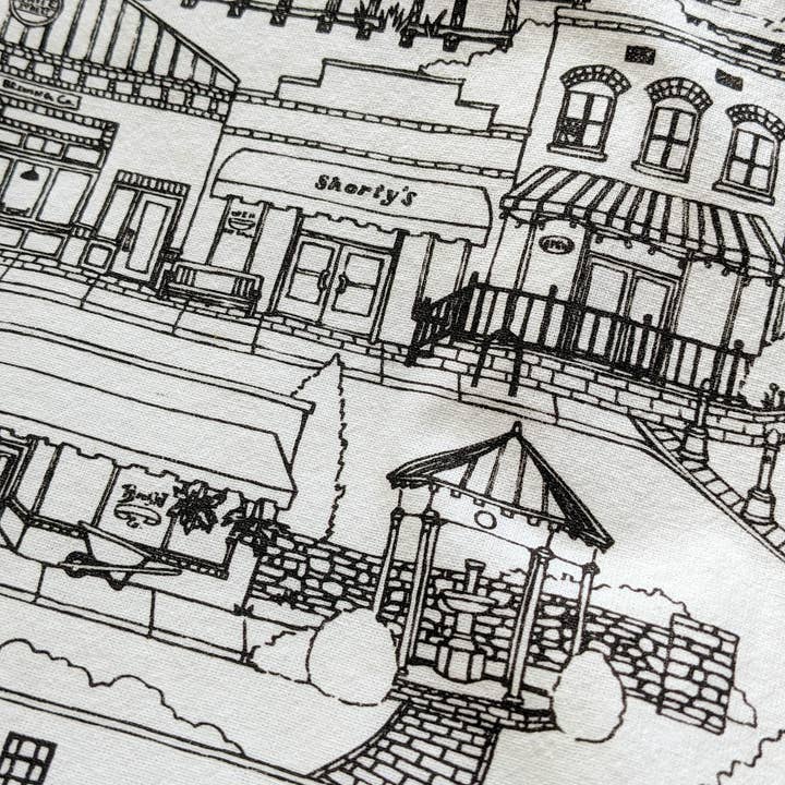 Papermill Creative - Wholesale Tea Towel - Wake Forest, North Carolina cotton tea towel2