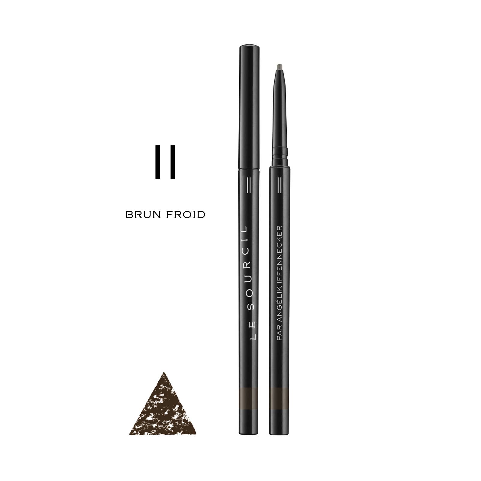 LE SOURCIL par Angélik Iffennecker - Wholesale Eyebrow Pencil/Filler - EYEBROW PENCIL II - ASH BROWN WATERPROOF