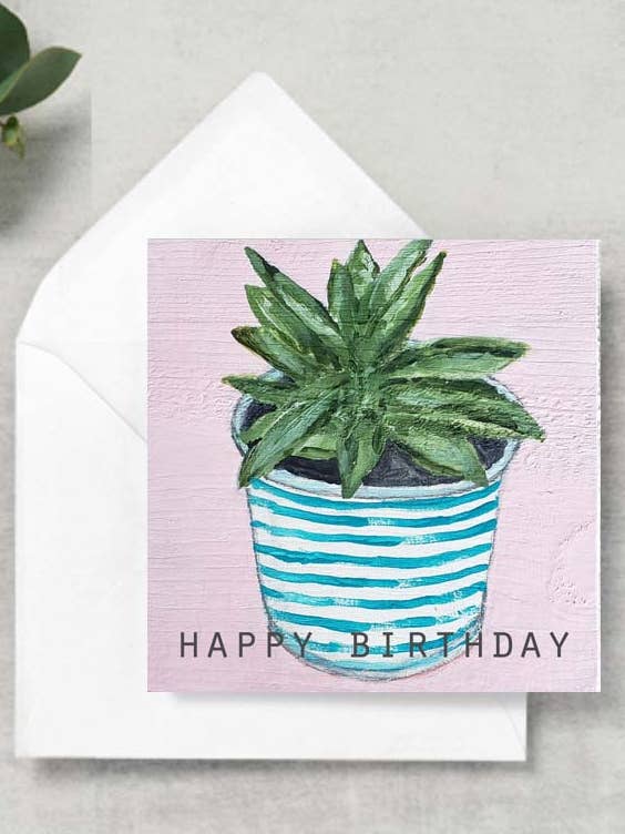 Gavekort: Plant Pink (HB) for engroshandel hos Blueberry Road Cards