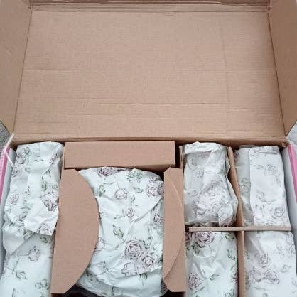 benjashop - Wholesale Tea Set - Paşabahçe 12 Pieces Luxury Irem Tea Set Turkish Tea Set7