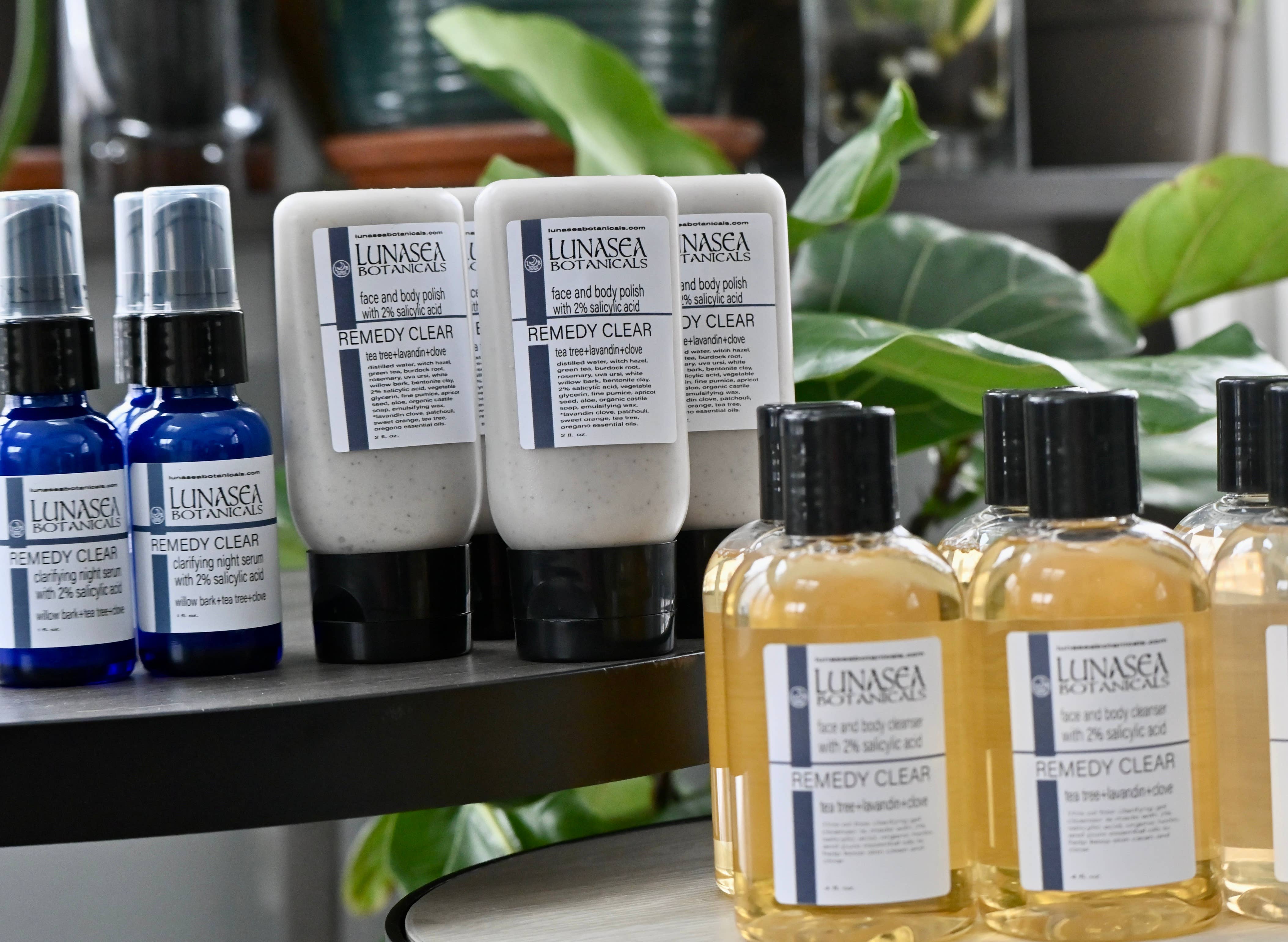 lunasea botanicals – Engroshandel Ansigtstoner – Afhjælpning 2% salicylsyre klarende ansigt og krop tonic3