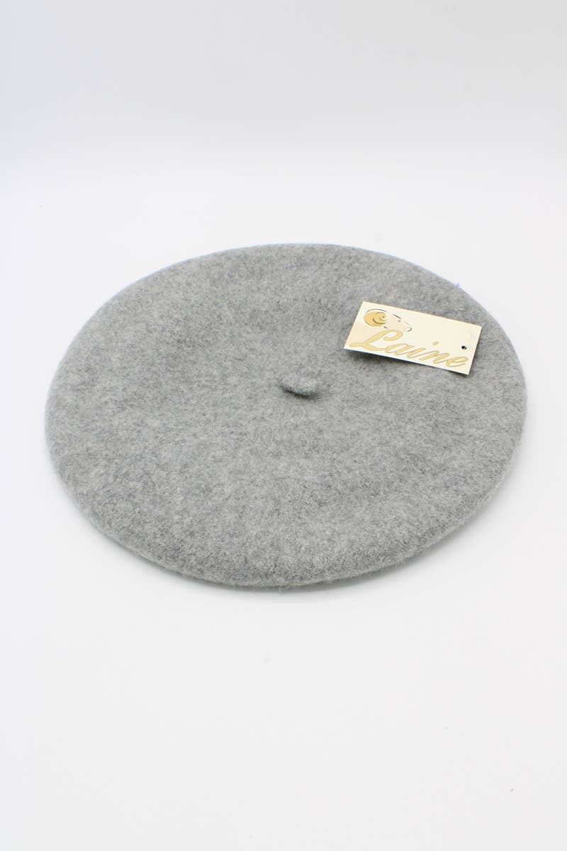 Hologramme Paris - Vendita all'ingrosso Basco - Unisex - Berretto classico in pura lana100