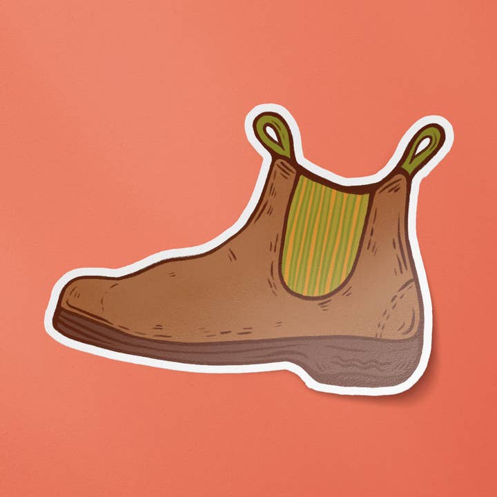 Blundstone Boot Sticker for wholesale by Little Something Co.