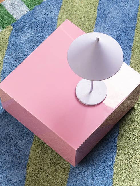 Jester Striped Recycled Cotton Rug for wholesale by Ian Snow Ltd