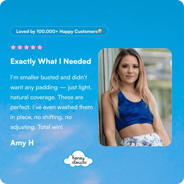 Honey Cloudz - Wholesale Bra Inserts - Women's - Oval Lites Bra Inserts9