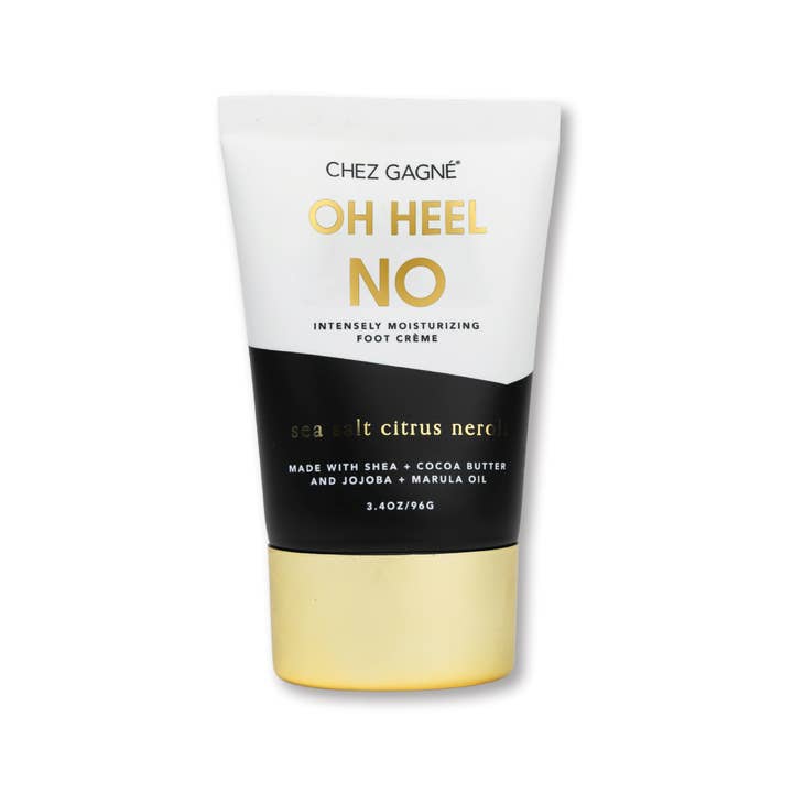 Oh Heel No - Clean + Foot Crème - Sea Salt Citrus + Neroli - 3.4oz for wholesale by Chez Gagné