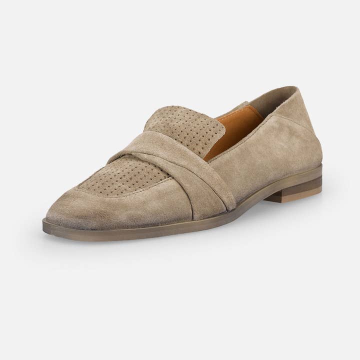 Women's Moccasin Anita C684 Marvin Lead Grey for wholesale on Faire1