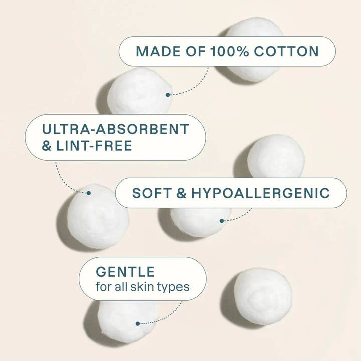 Cliganic - Wholesale Cotton Swab/Q-Tip - Cotton - Super Jumbo Cotton Balls