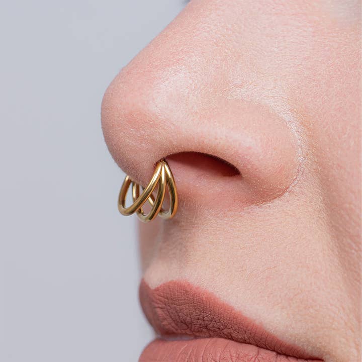 Ashlen - Wholesale Hoop Earrings - TRIPLE HARMONY HOOPS (PAIR)1