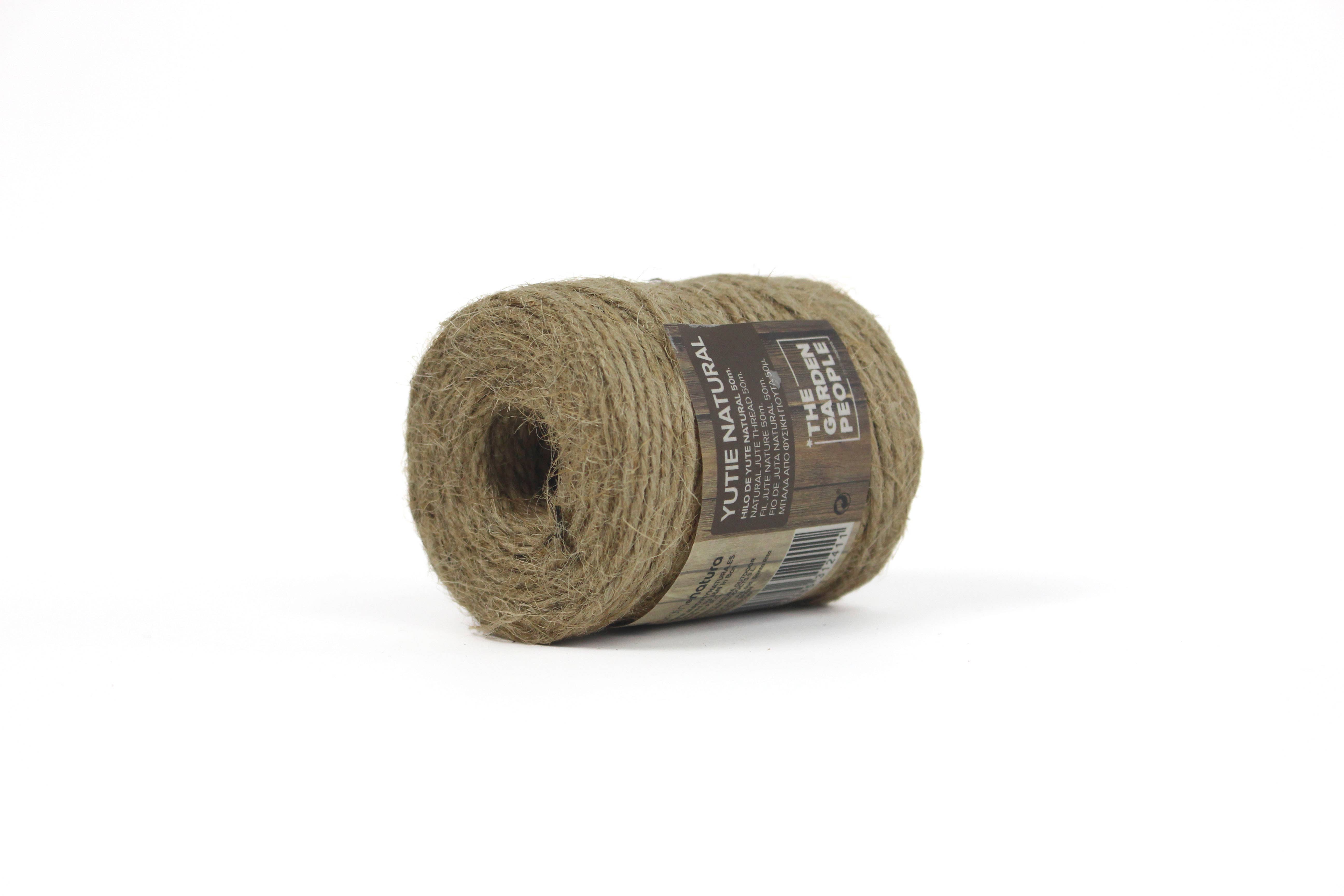 JARDIN Y NATURA OUTDOOR & GARDEN PRODUCTS SL – wholesale Trädgårdsverktyg – Natursnöre i jute 50 meter – YUTIE NATURAL5
