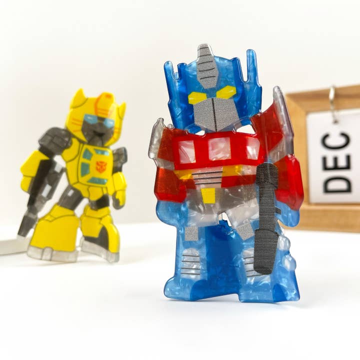 mildstyles - Venta al por mayor Horquilla para el pelo - Mujer - Pinza acrílica para el pelo Transformers Robot