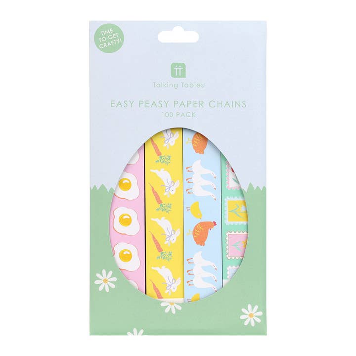 Bunny Paper Chain Kit | Easter Decor | for wholesale by Talking Tables UK