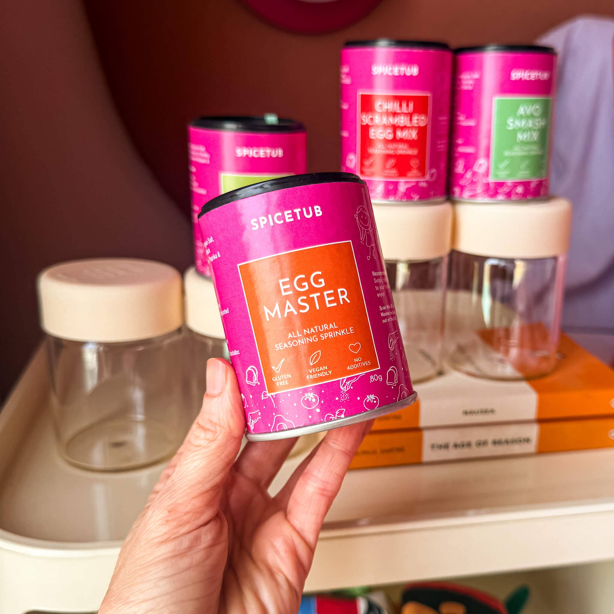 Luxey Cup - Venta al por mayor Recipientes para alimentos - CAJA GUARDIANA DE ESPECIAS - Conjunto de Regalo de Mezclas de Especias y Almacenamiento9