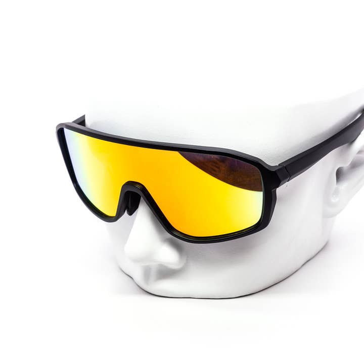 Still Friday - Venta al por mayor Gafas de sol - Unisex - Gafas de Sol con Escudo Espejo Deportivas Smooth Operator
