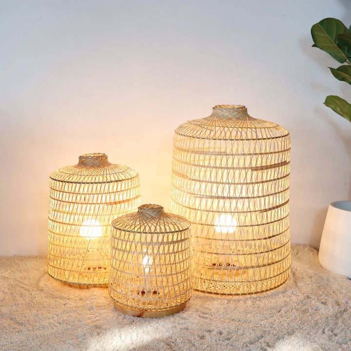 NIT CHA MON - Boho Floor Lamp (3 Sizes) for wholesale by Thaihomeshop