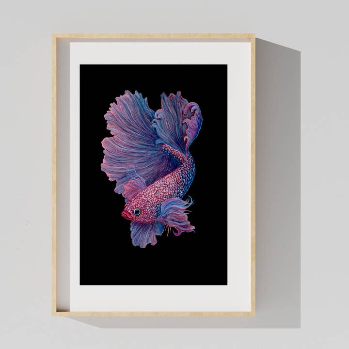 Fine art print BETTA for wholesale by Studio Binck