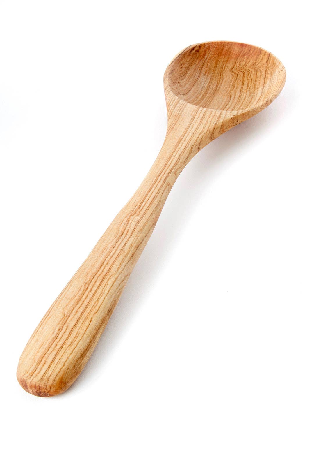 Swahili | AFRICAN MODERN - Wholesale Kitchen Spoon - Contoured Wild Olive Wood Cooking Spoon2