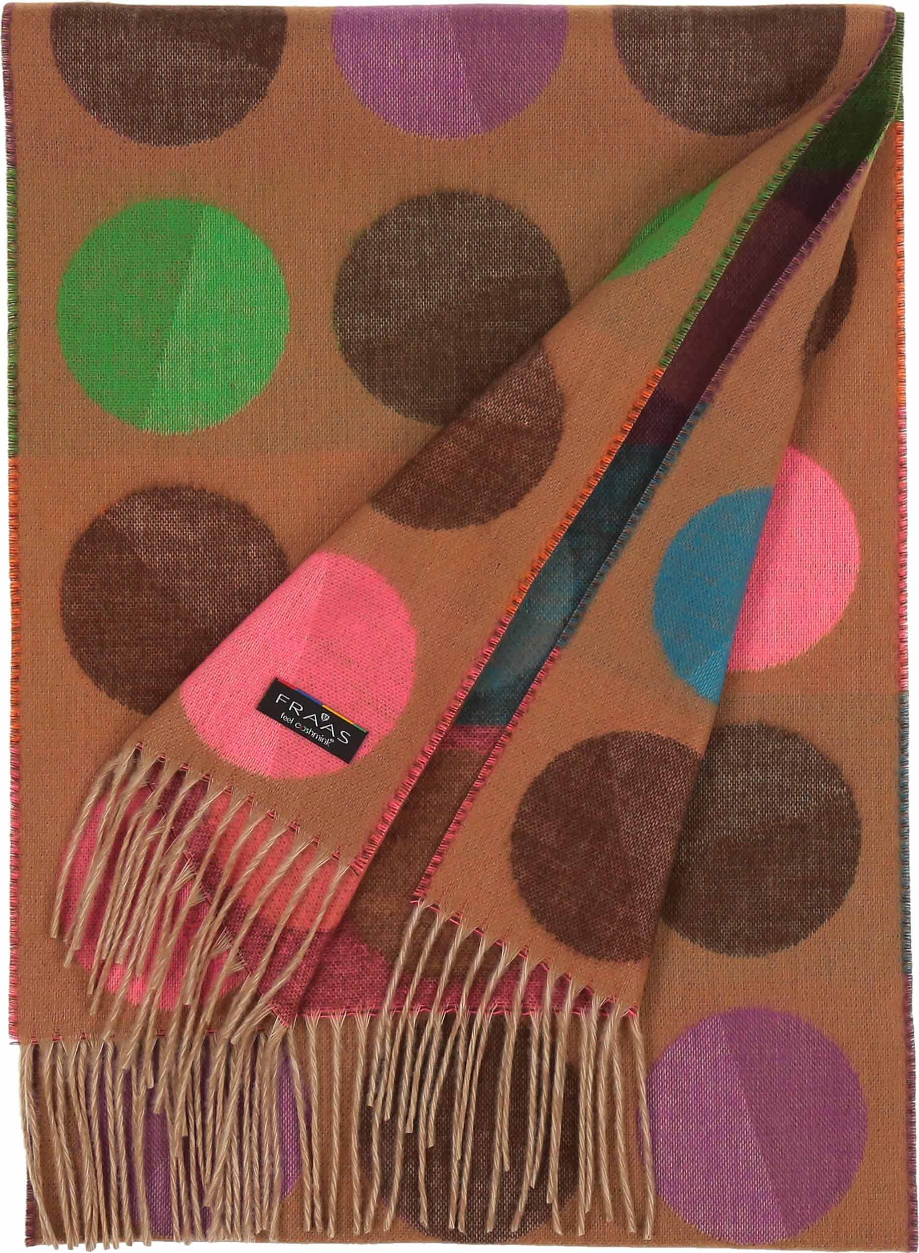 FRAAS - The Scarf Company - Wholesale Scarf - Women's - Divided Dots Oversized Cashmink® Scarf10