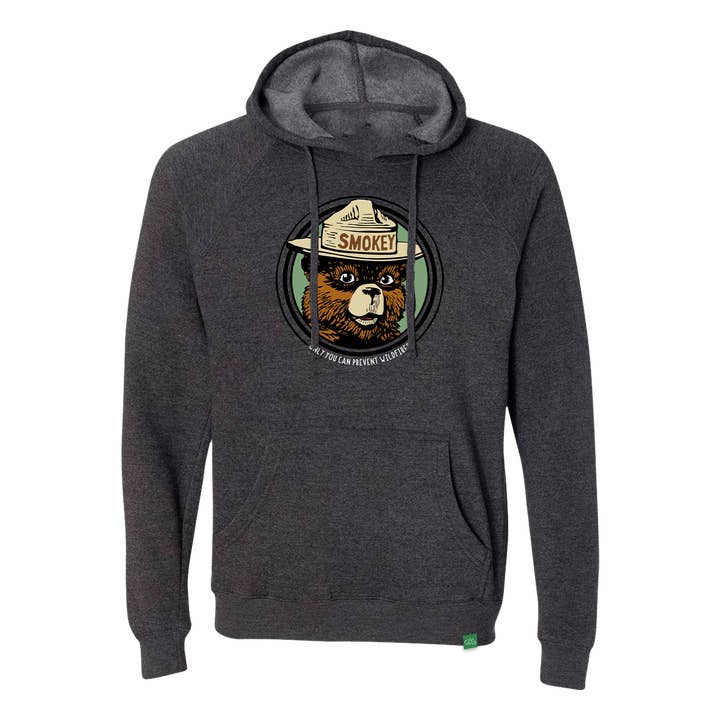 Sweat à capuche vintage Smokey Bear pour la vente par Wild Tribute