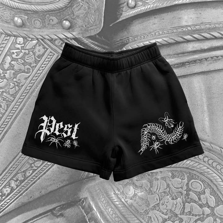 Pest Entspannte Track-Shorts für den Großhandel von While Odin Sleeps