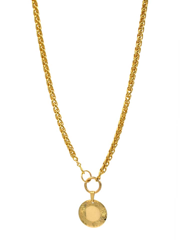 Sun Dial Necklace for wholesale by Paradigm Design