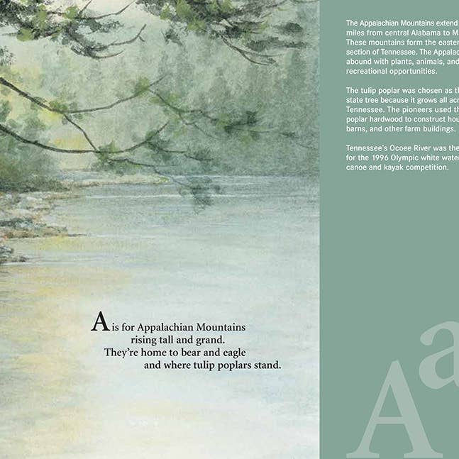 Sleeping Bear Press - Wholesale Book - Kids - A TENNESSEE picture book: V is for Volunteer