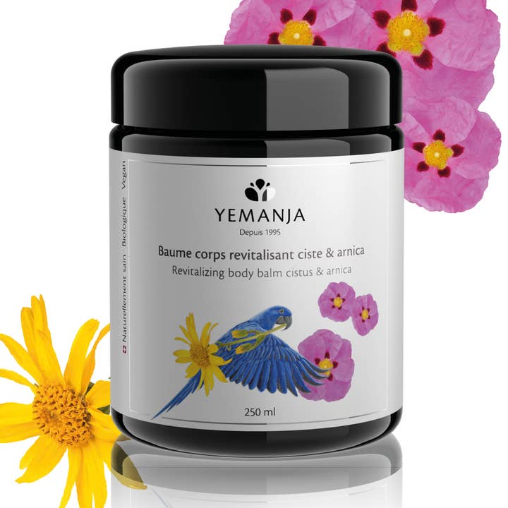Revitaliserande kroppsbalsam med klippros och arnika för wholesale av Yemanja