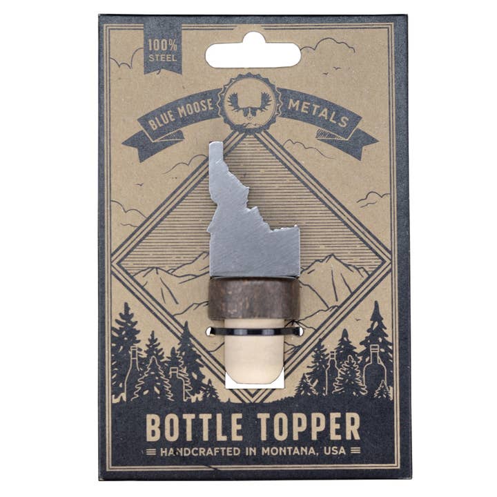 Blue Moose Metals – wholesale Vinkork – Idaho State vinflaska Stopper4