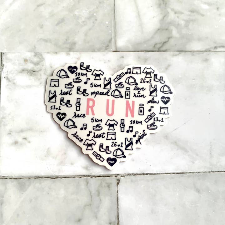 Pen and Paces - Wholesale Sticker - All Things Running Sticker
