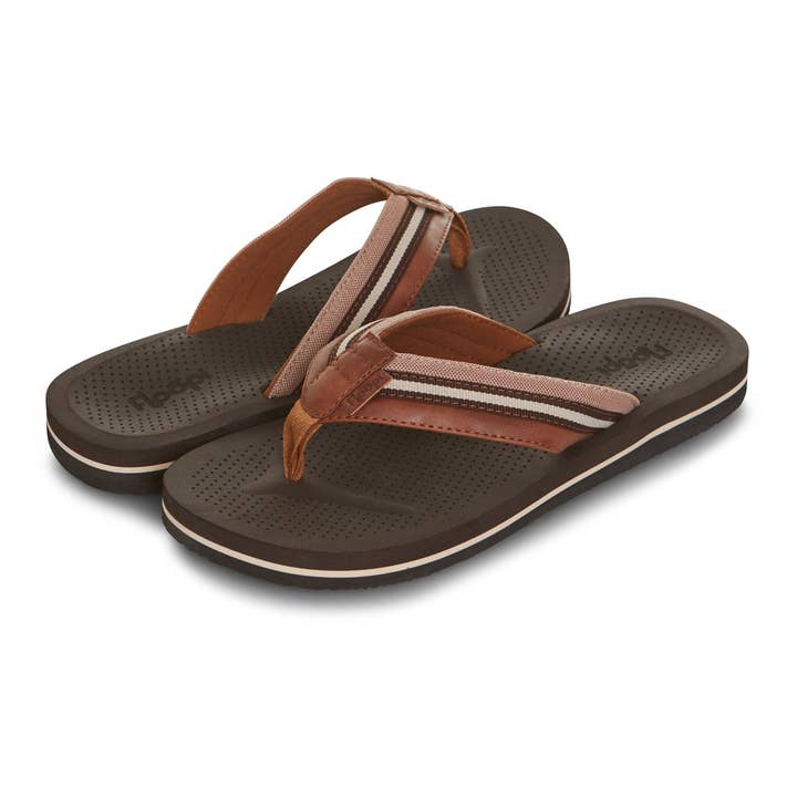 Men's James Canvas Flip Flop for wholesale by Floopi