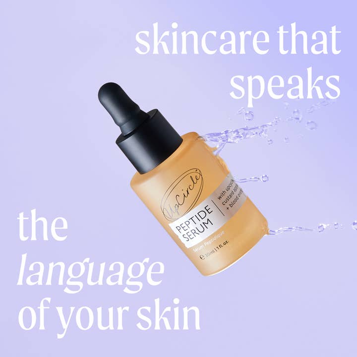 UpCircle Beauty UK - Wholesale Facial Serum/Concentrate - Anti-ageing Collagen Boosting Peptide Serum - Bulk Refill