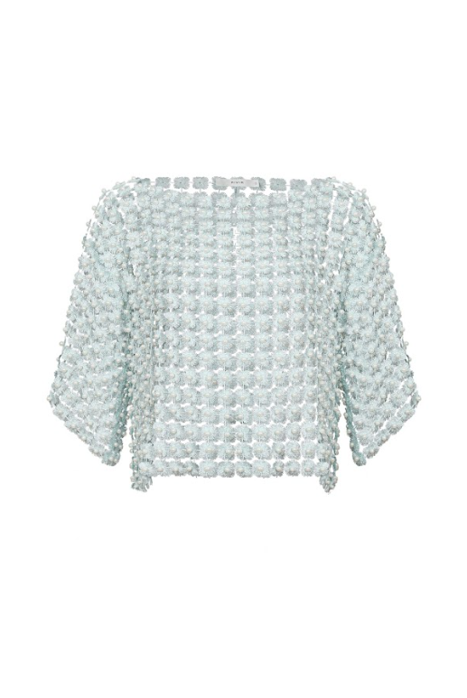 RIVIR - Vendita all'ingrosso Camicetta - Donna - TOP ALL'UNCINETTO CON PERLINE6