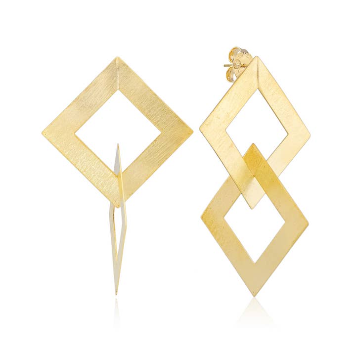 SF BRAND INC - Wholesale Dangle Earrings - Large Boone Earrings