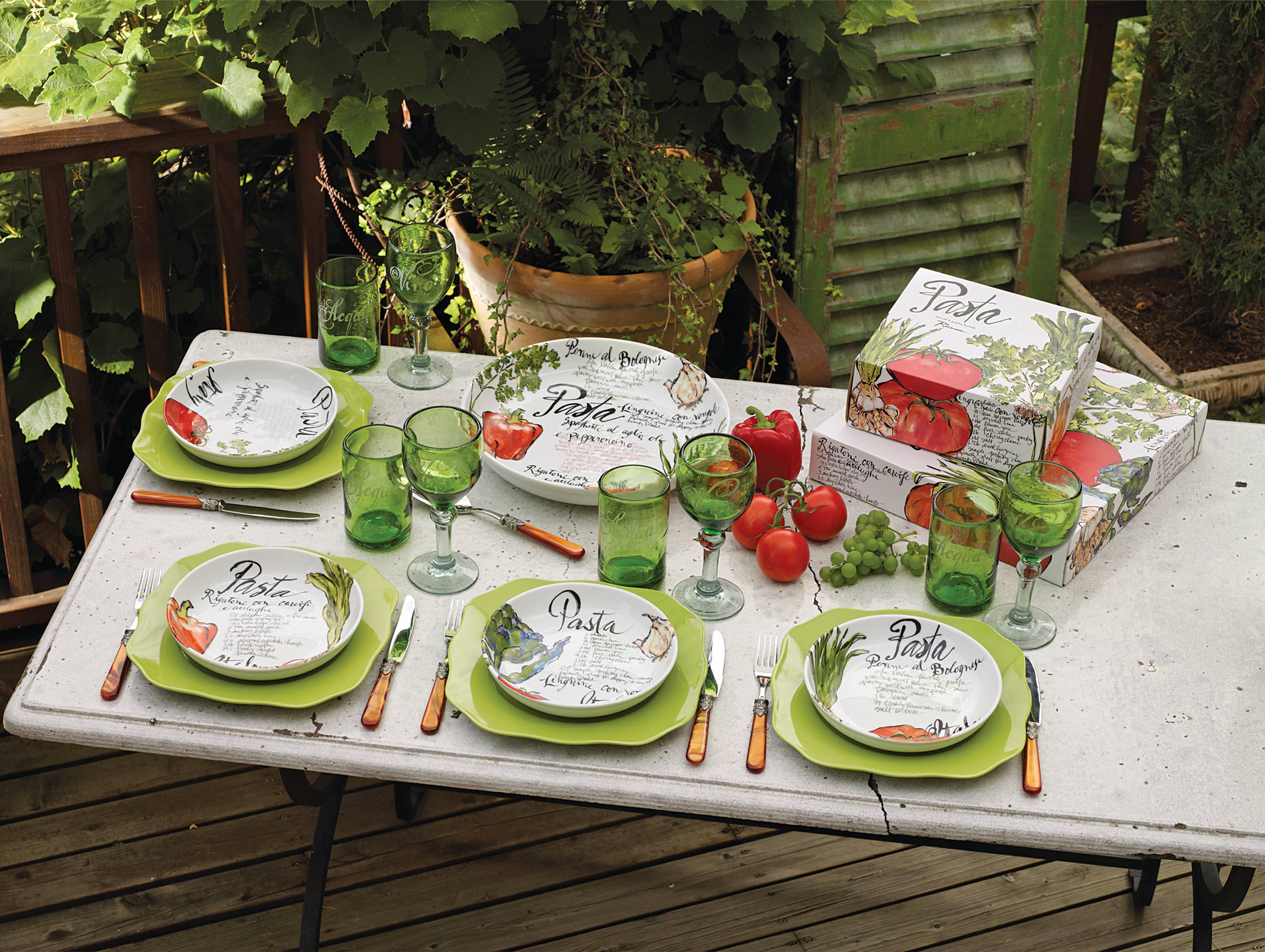 Rosanna - Wholesale Condiment/Dip Bowl - Pasta Italiana Dipping Dishes S/41