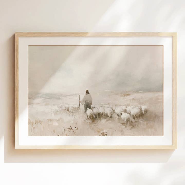 Great Thou Art - Wholesale Art Print - Shepherd of My Soul - print2
