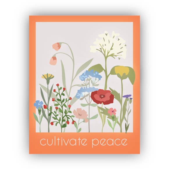 Cultivate Peace STICKER für den Großhandel von Jargo