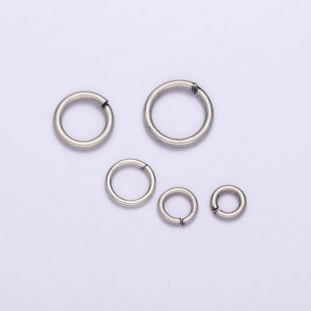 Aim Eternal - Wholesale Craft Supplies - S925 Sterling Silver Open Jump Rings 3mm, 4mm, 5mm, 6mm SL-348 SL-349 SL-350 SL-351 SL-35211