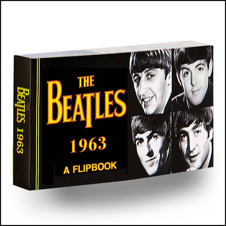 Fliptomania - Venta al por mayor Libro - Adultos - Flipbook de 1963 de Los Beatles